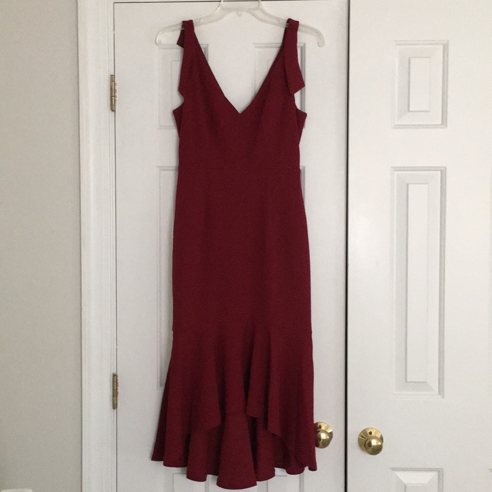 Stunning merlot dress